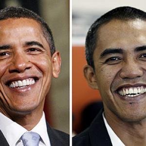 In PHOTOS: Spot the real Obama!