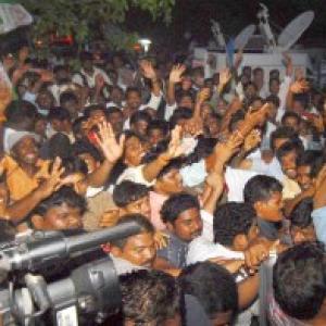 Thumping win for Jagan, mother in AP by-polls