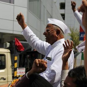 hy Anna Hazare may have to hit the streets again