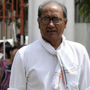 Congress removes Digvijaya as party in charge of Goa, K'taka