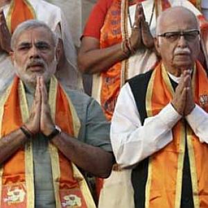 Modi, Advani among 10 Gujarat MPs facing criminal cases