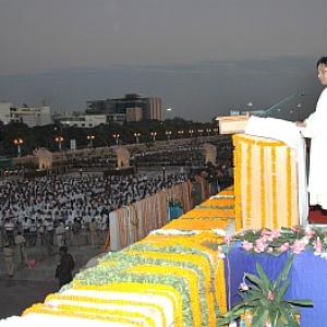 PIX: Mayawati's Rs 685-crore grand Dalit memorial in Noida