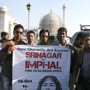 Prominent social activists join anti-AFSPA yatra from Srinagar