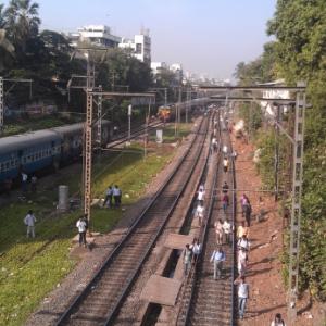 Local train services DISRUPTED in Mumbai