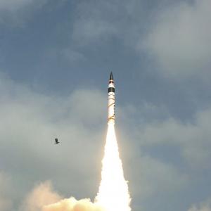 PIX: 'Production of Agni V to begin in a year's time' 