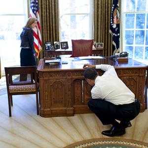 Candid moments from Obama's 1st term in White House