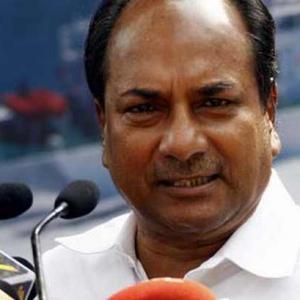 Antony opposes proposal for hiking FDI in defence to 49 pc