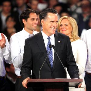 Romney, the man who's set to take on US President Obama