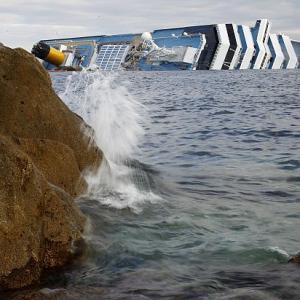 The final moments of Costa Concordia