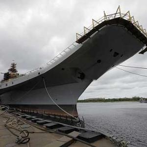 PIX: Navy's Rs 12,650-cr Russian-made aircraft carrier