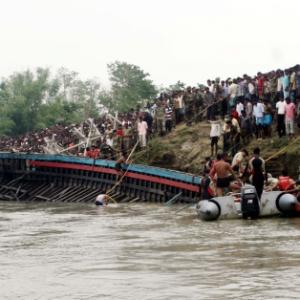 In PHOTOS: Rescue efforts on after Assam boat mishap