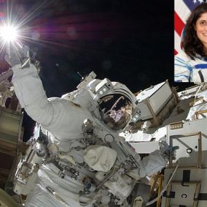 Sunita Williams on record 7th space walk