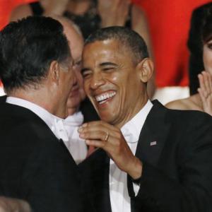 Obama, Romney's fun night: 'Biden will laugh at anything'