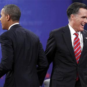 Aziz's Take: Aggressive Obama vs agreeing Romney