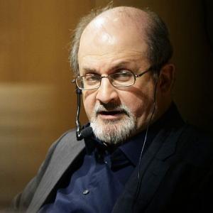 Bhujbal was a 'walking political cartoon': Rushdie