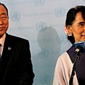 Democracy for Myanmar is common goal with Shein: Suu Kyi