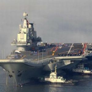In PHOTOS: China gets its first aircraft carrier