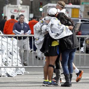 Boston blasts: 'It felt like a huge cannon'