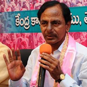 Andhra govt employees will have to go back, says KCR