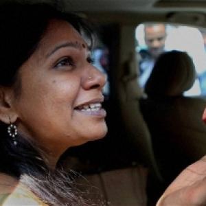 Kanimozhi takes oath, gets warm welcome in RS
