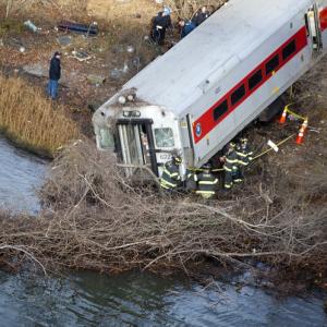 PHOTOS: Train derails in New York; 4 dead, 67 hurt
