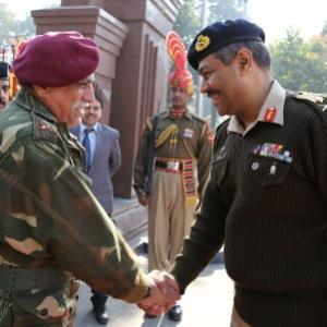 PHOTO: India, Pak top commanders meet for first time since Kargil war