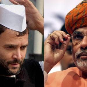 Rahul Gandhi vs Narendra Modi: It's a no-contest