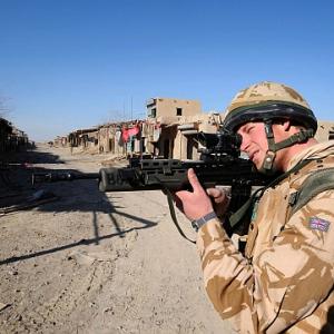 PICS: The Royal prince's deployment in Afghanistan