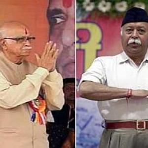 After Modi, RSS chief Bhagwat to meet Advani today