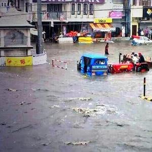 'My wife and daughter were swept away in floods'