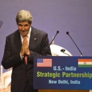 Kerry in India: Talks on China, Afghanistan on the table
