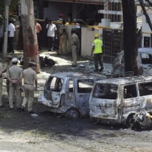 Two arrested over blasts outside BJP office in Bengaluru