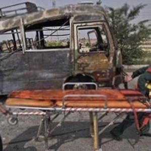 15 children killed in school van blast in Pakistan