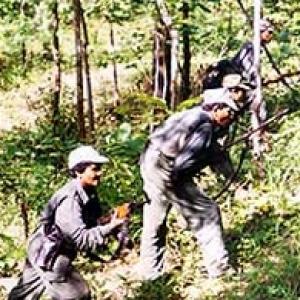 Hunt for killer Naxal leaders starts in Andhra forest