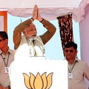 What development? Rajasthan is still BIMARU state: Modi