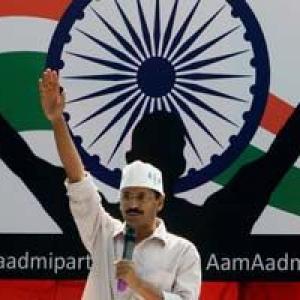 Will win in 33 out of 70 Delhi seats: Aam Aadmi Party survey