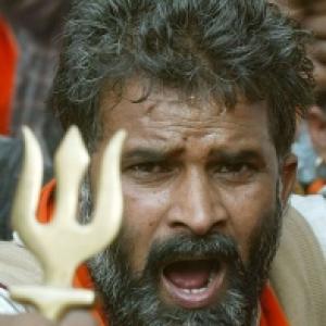 VHP rally: BJP MP Adityanath among 1,600 arrested; borders sealed