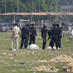 Patna blasts: One accused fights for life, another sent to custody
