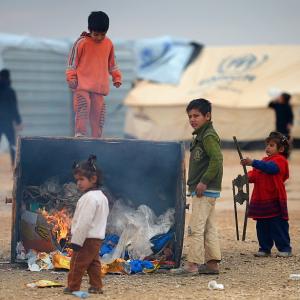 Tragically disunited: Inside a Syrian refugee camp