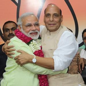 RSS diktat: Go crown Modi, but mollify Advani