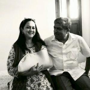 'Nandan and I are grateful and humbled'