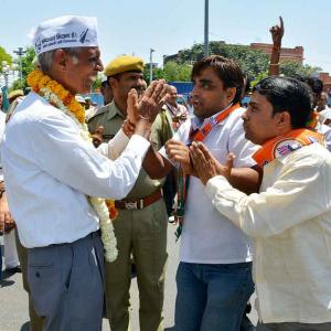 AAP's Jaipur candidate is winning hearts. But will he win the votes?