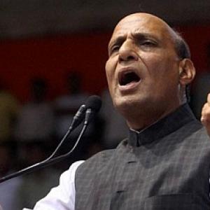 Security our priority, not alliance in J&K: Rajnath on separatist's release