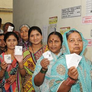 PIX: Moderate to high turnout in 5th phase of LS polls