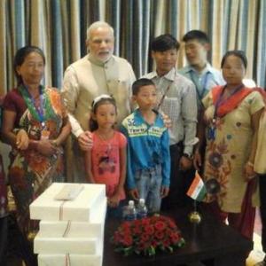 PM Modi plays real life hero for this Nepalese family