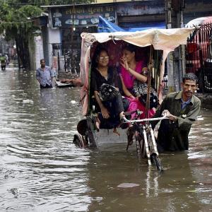 Patna submerged after very heavy rains