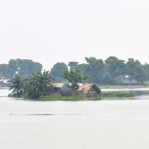 PHOTOS: Flood fury affects lakhs in Assam, UP and Bihar