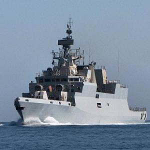 Stealth corvette INS Kamorta enters Indian Navy