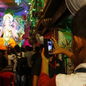 Mumbaicha Raja and a sea of devotees