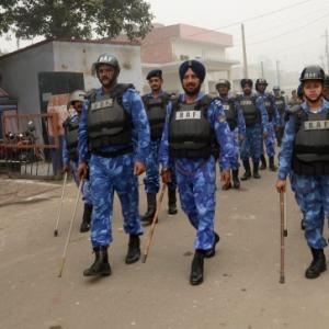 Heavy police deployment leads to uneasy calm in Ayodhya